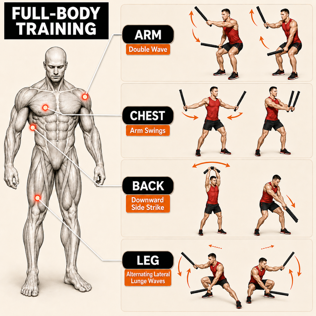 Cordless Battle Ropes